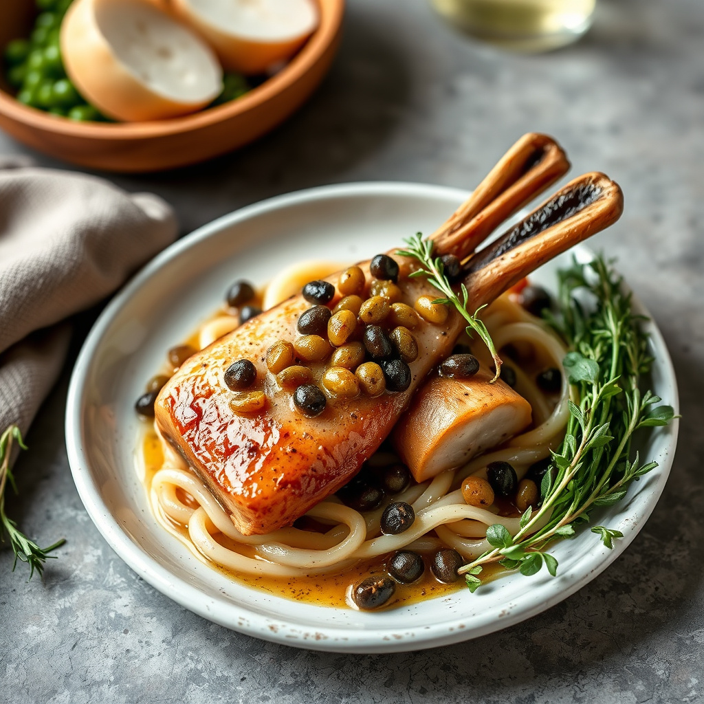 Kaninen med ansjoser og kapers