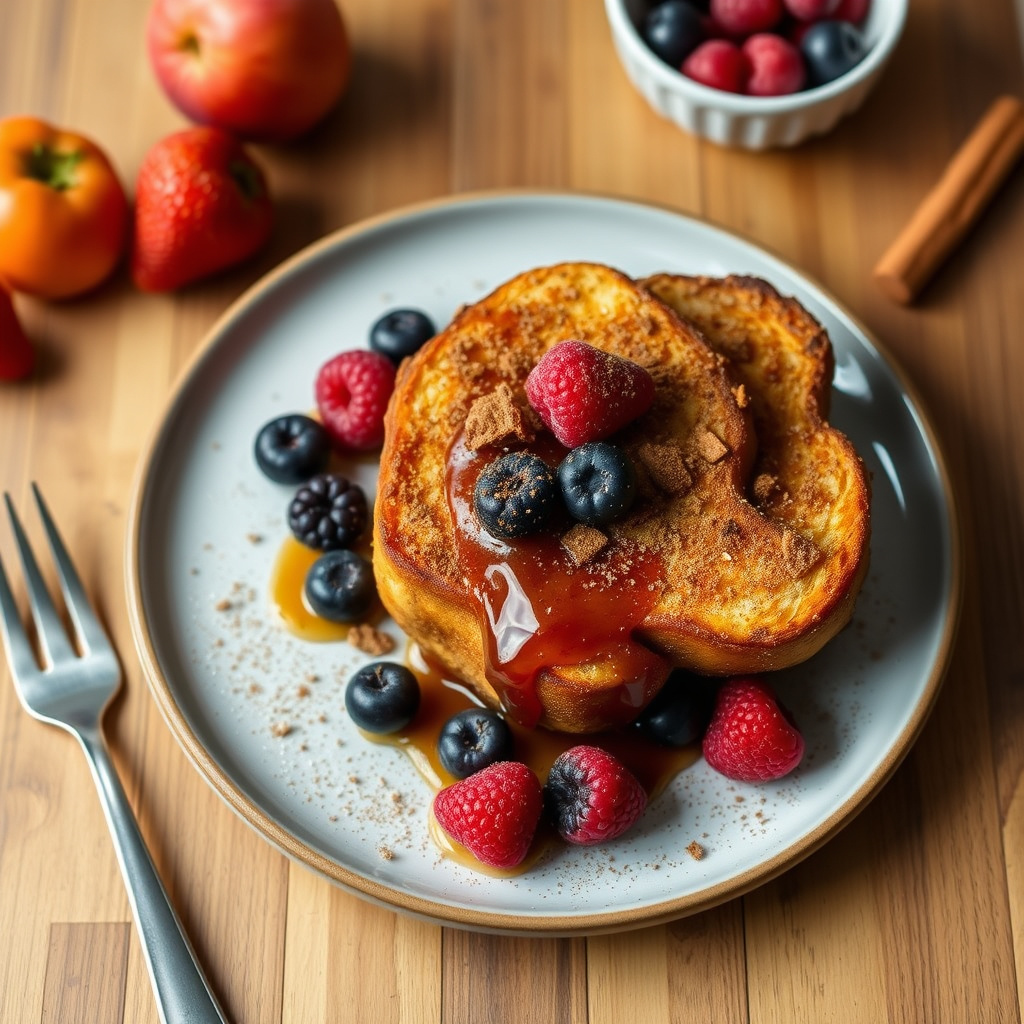 Karamellisert fransk toast