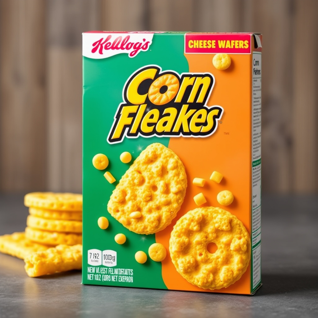 Kellogg's Corn Flakes Cheese Wafers