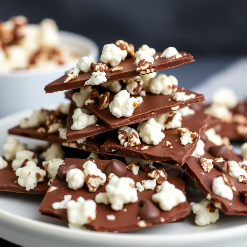 Kelseys sjokoladepopcorn-brittle