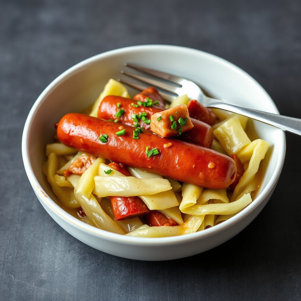 Kielbasa og kål