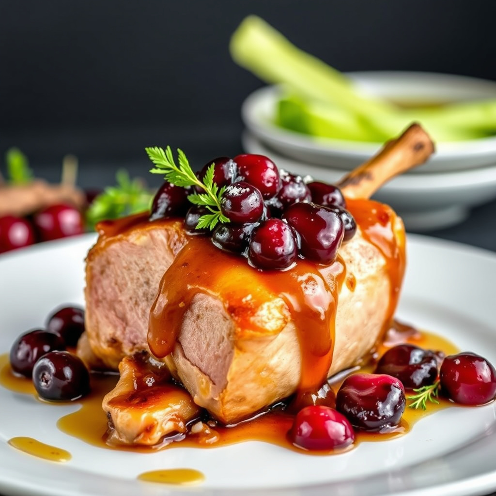 Kirsebærjubileum andelår confit