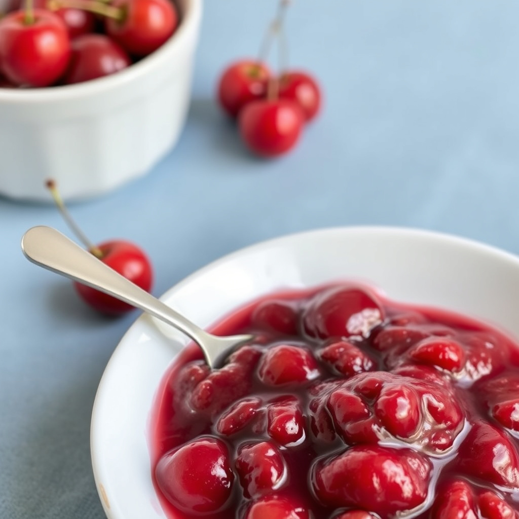 Kirsebærkompott