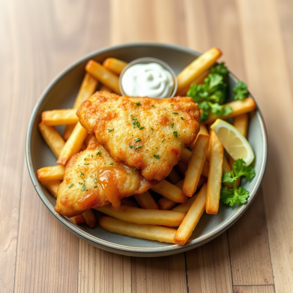 Klassisk fish and chips