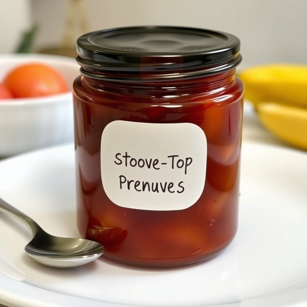 Kokeplate-tilberedte syltevarer