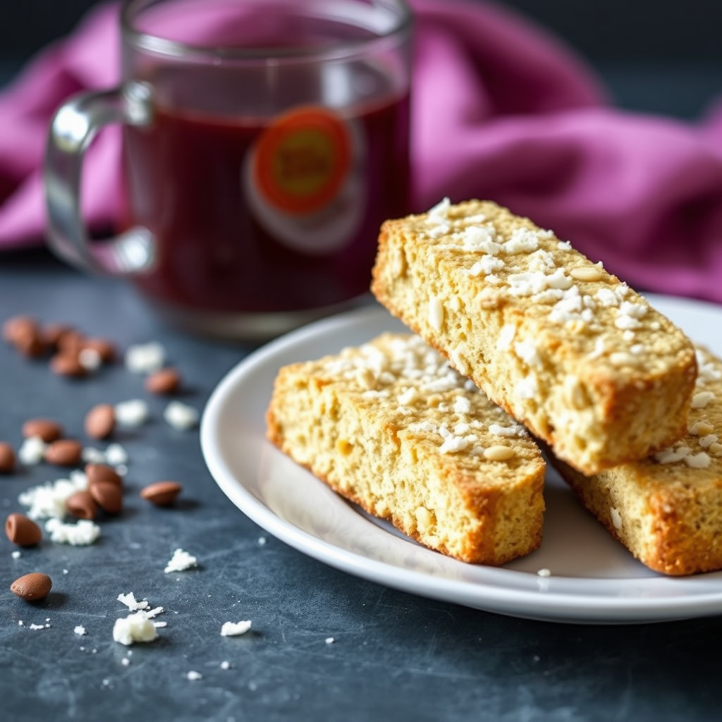 Kokosbiscotti