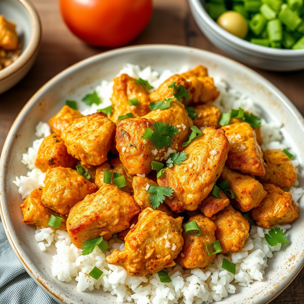 Kokoskylling fritert