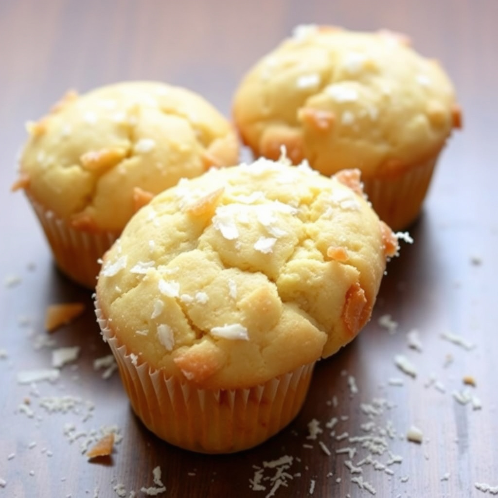 Kokosmuffins