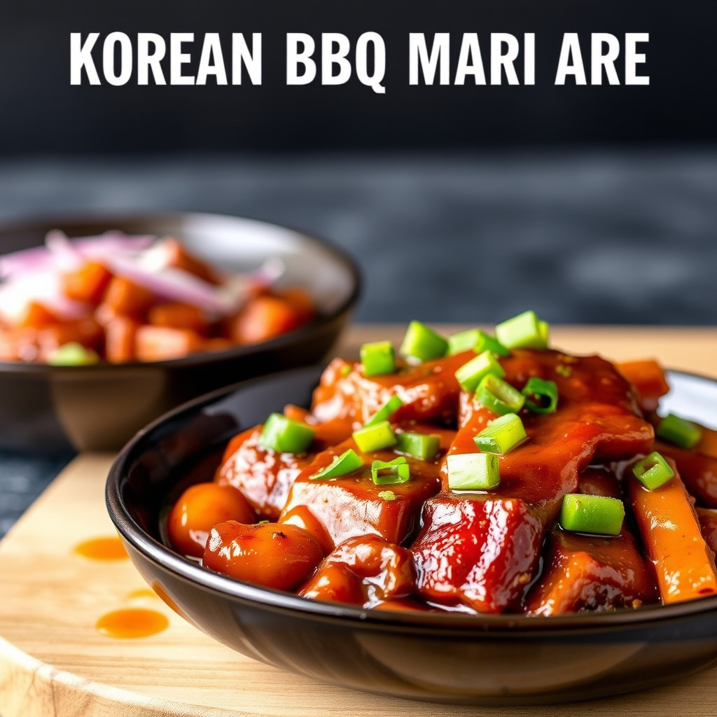 Koreansk BBQ-marinade