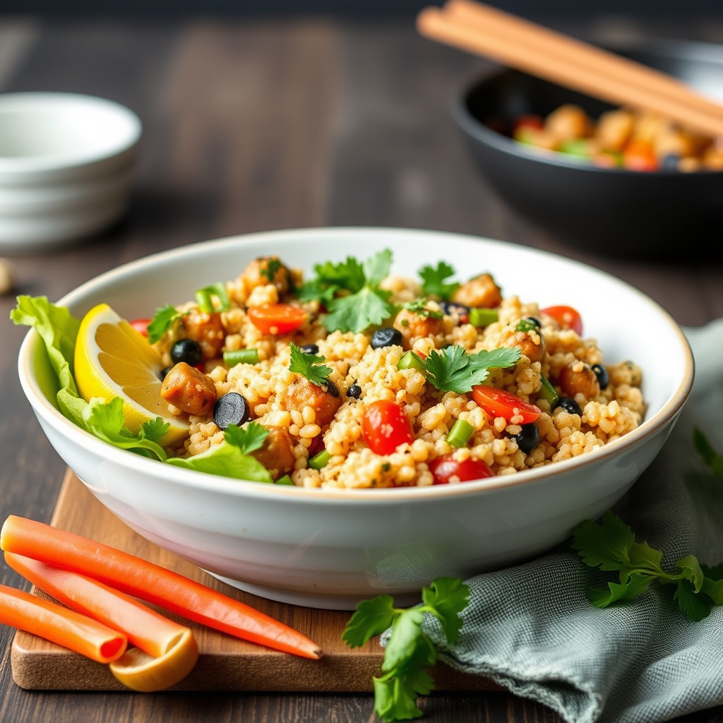 Koreansk Quinoa-bolle