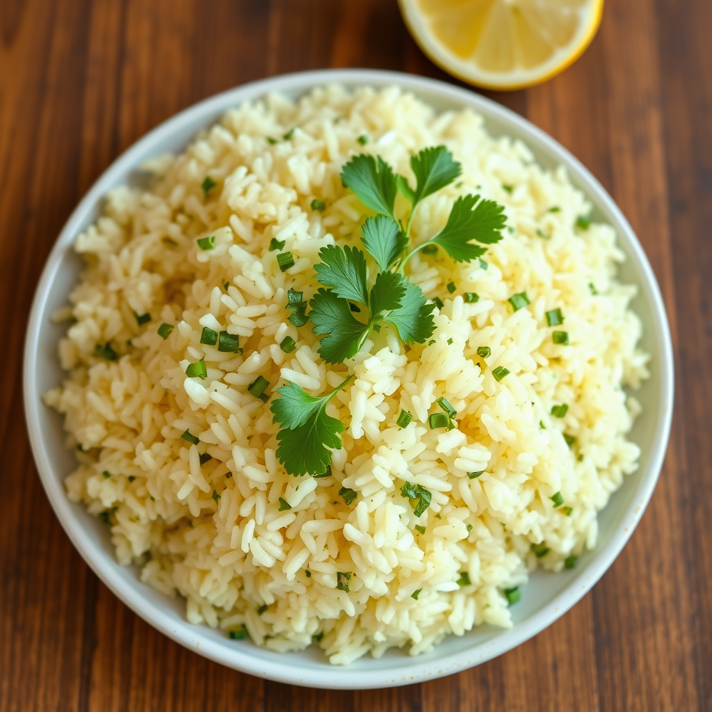 Korianderrisotto