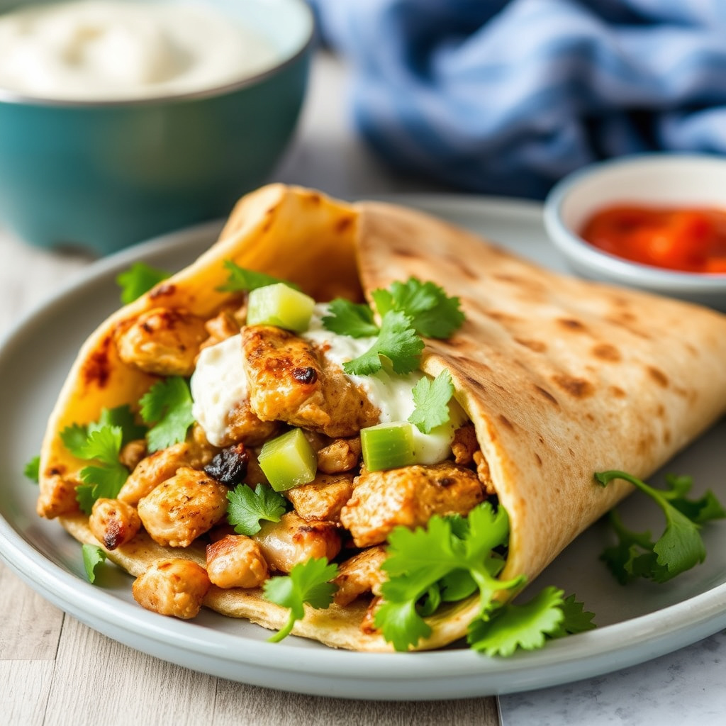 Korteversjon Kylling Shawarma