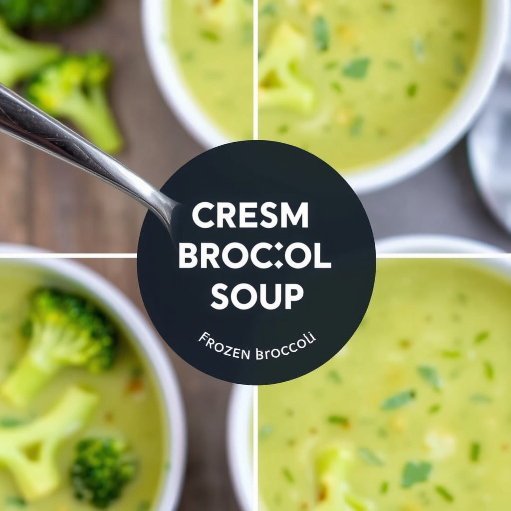 Kremet brokkolisuppe