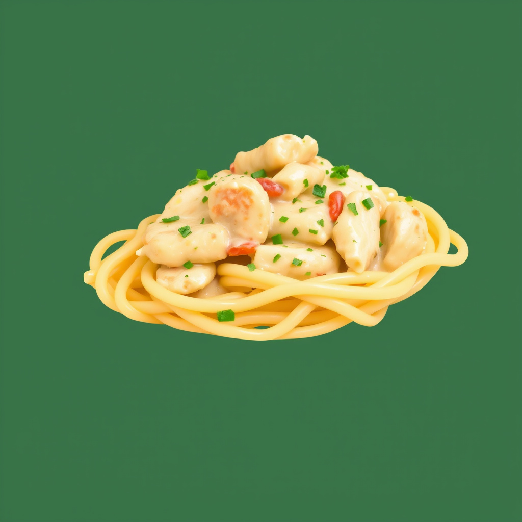 Kremet kyllingpasta