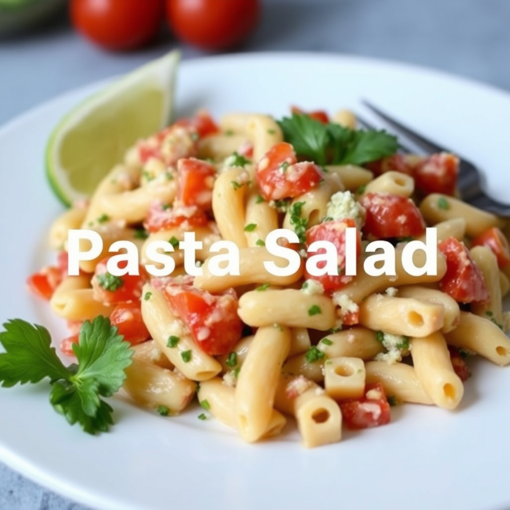 Kremet latin pasta salat