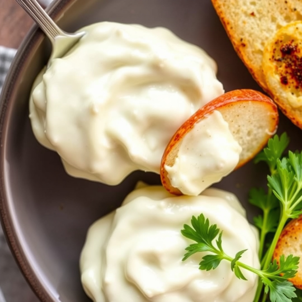 Kremet majones med pepperrot