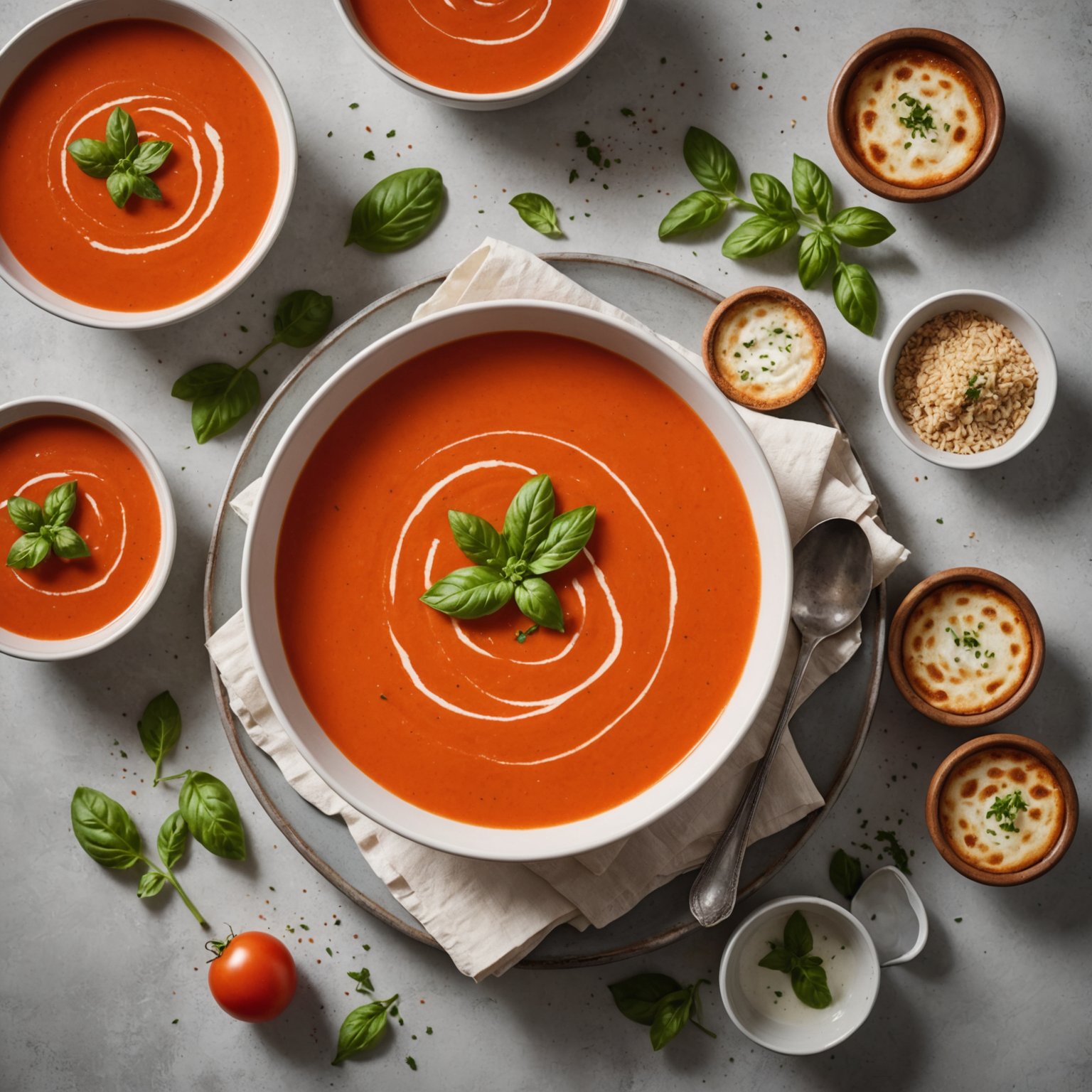 Kremet tomatsuppe