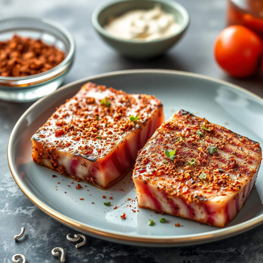 Krydderblanding for stekte tunfisksteaks