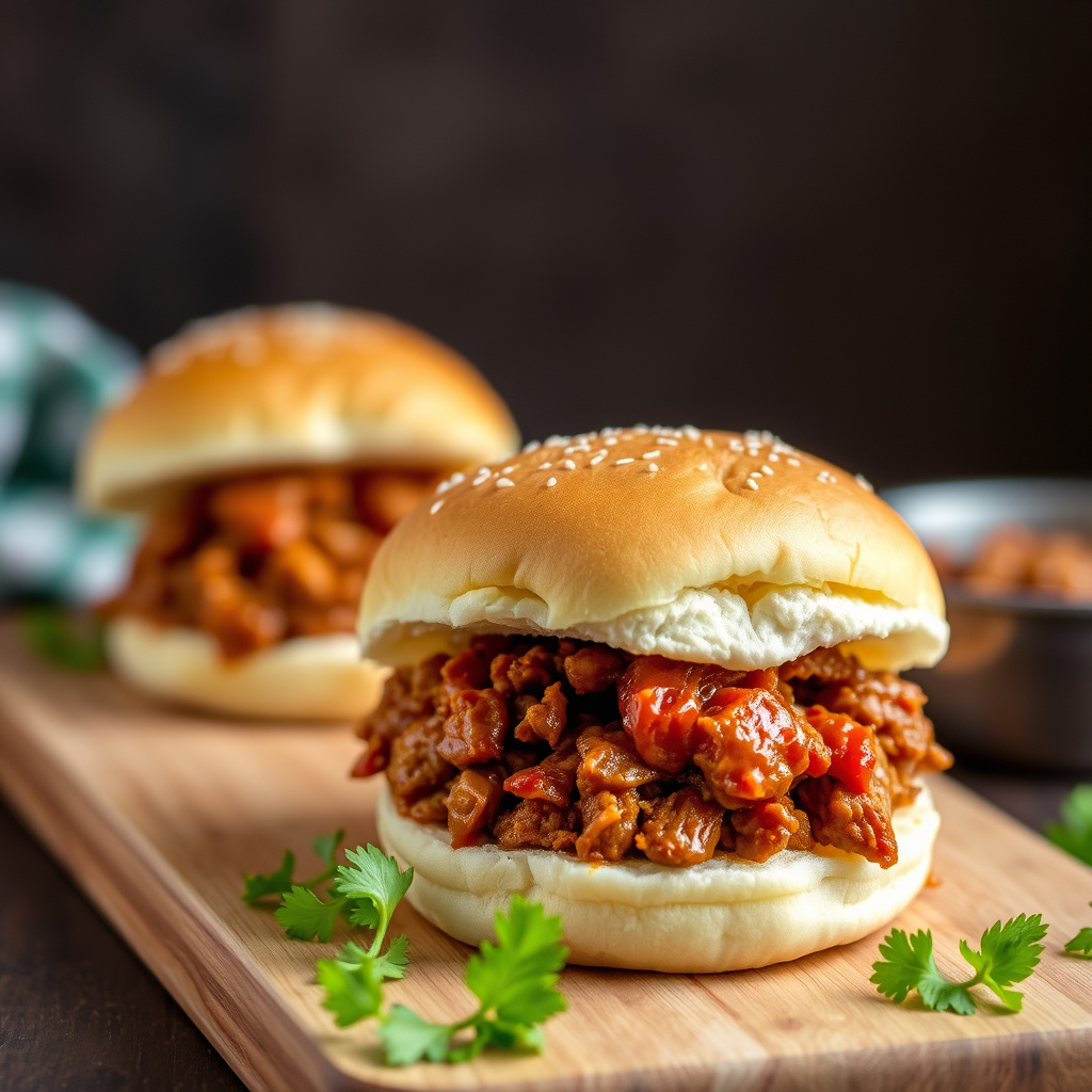 Krydrede pulled pork-slidere