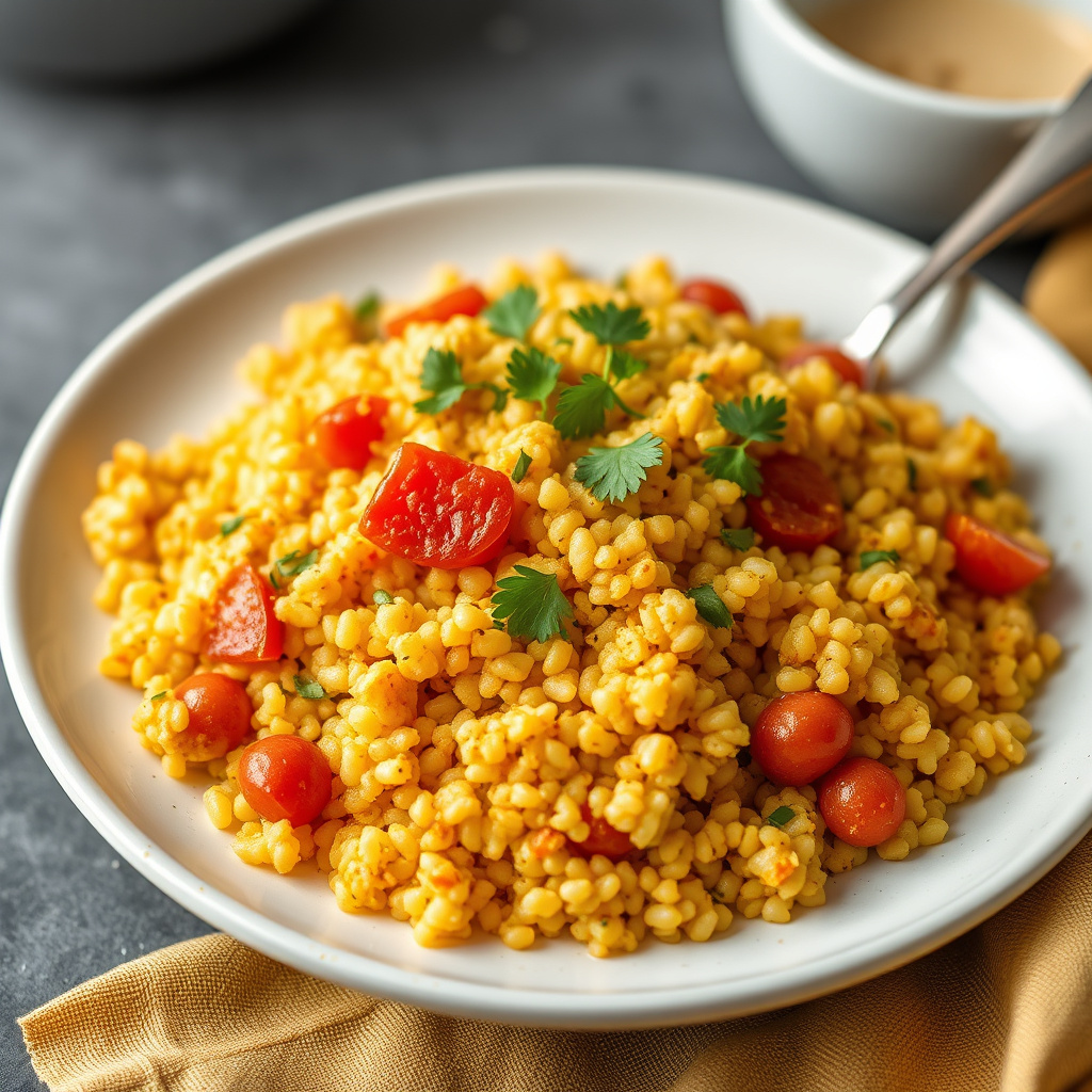 Krydret couscous