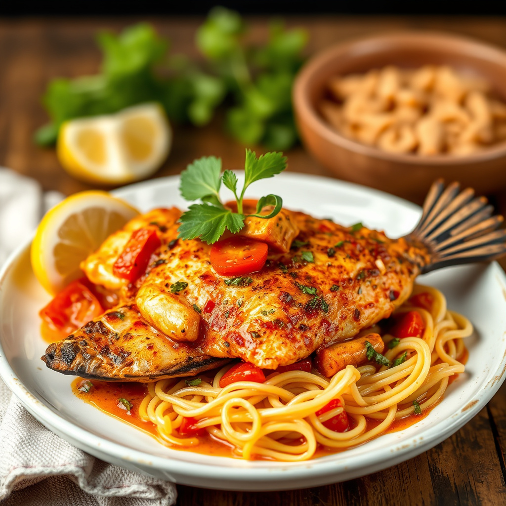 Krydret fisk fra Vestindia