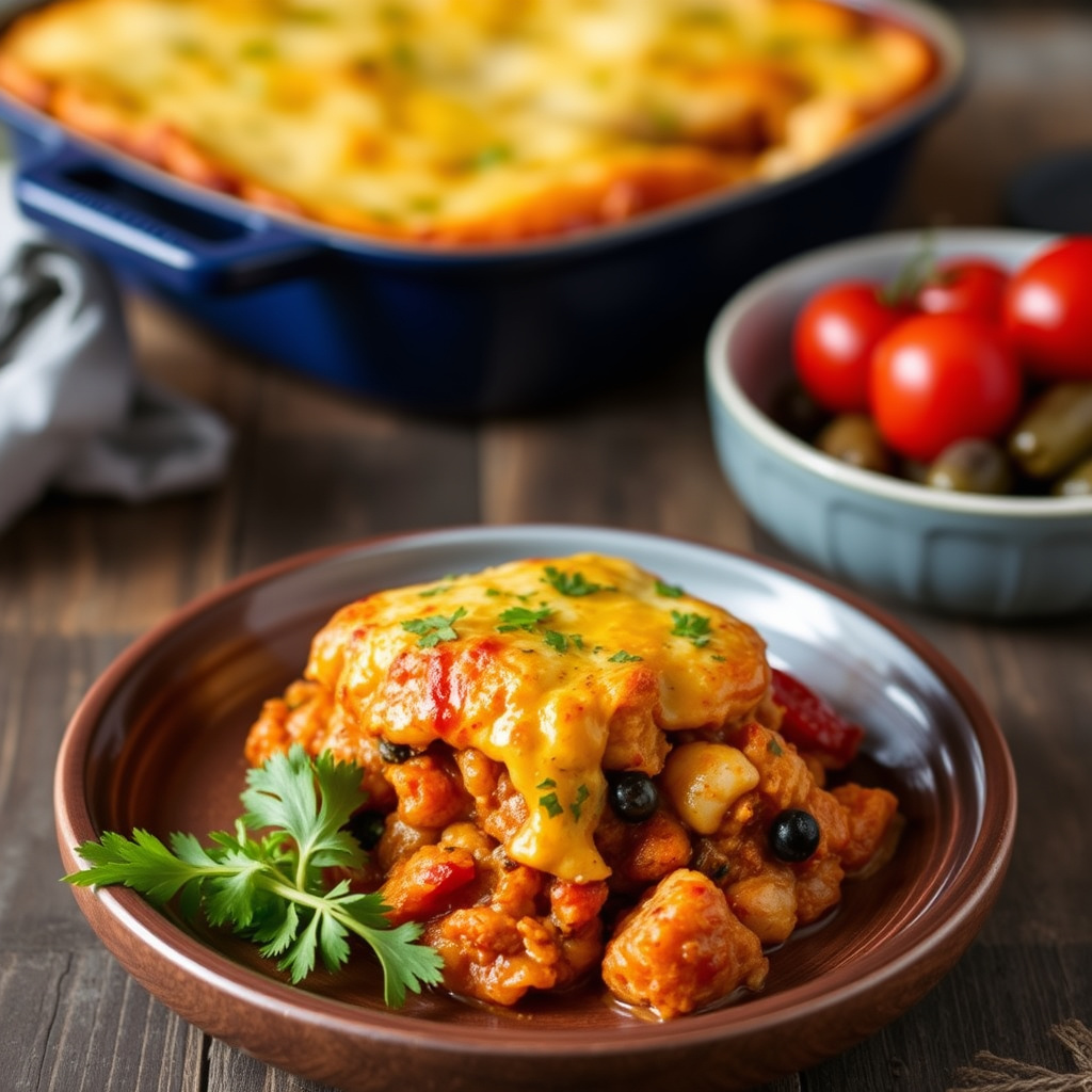 Krydret fiskerett med potetmos