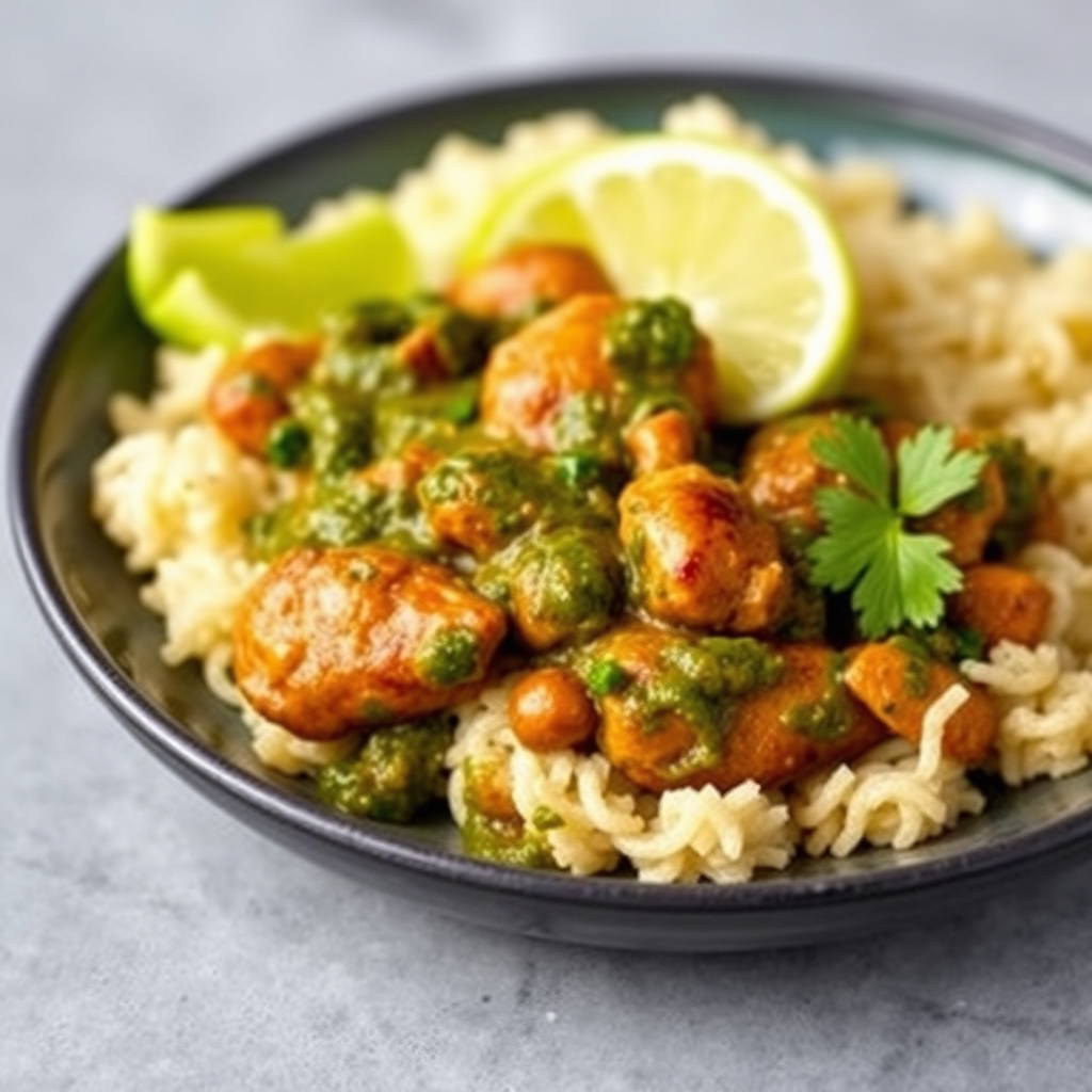 Krydret kylling Verde