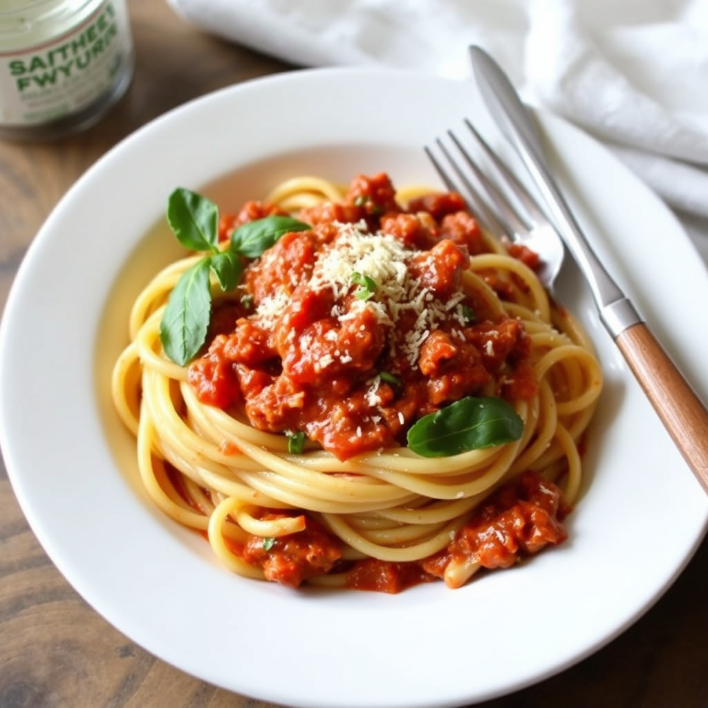 Krydret ovnsbakt rigatoni