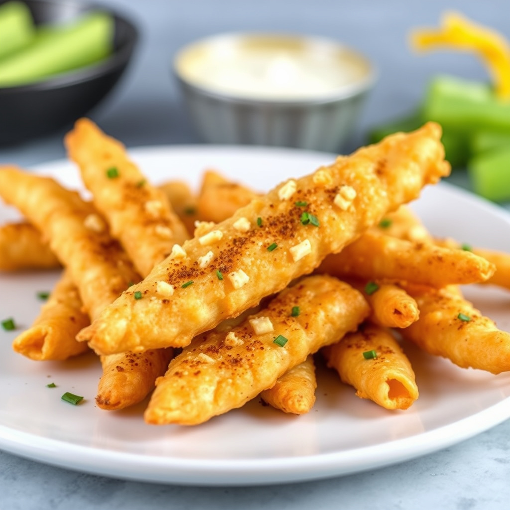 Krydret spisskummenostestenger