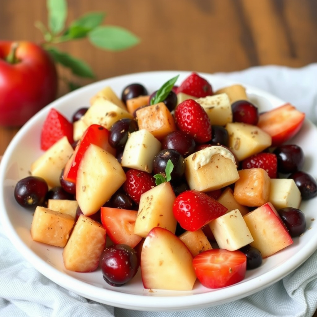 Krydret vinterfruktsalat