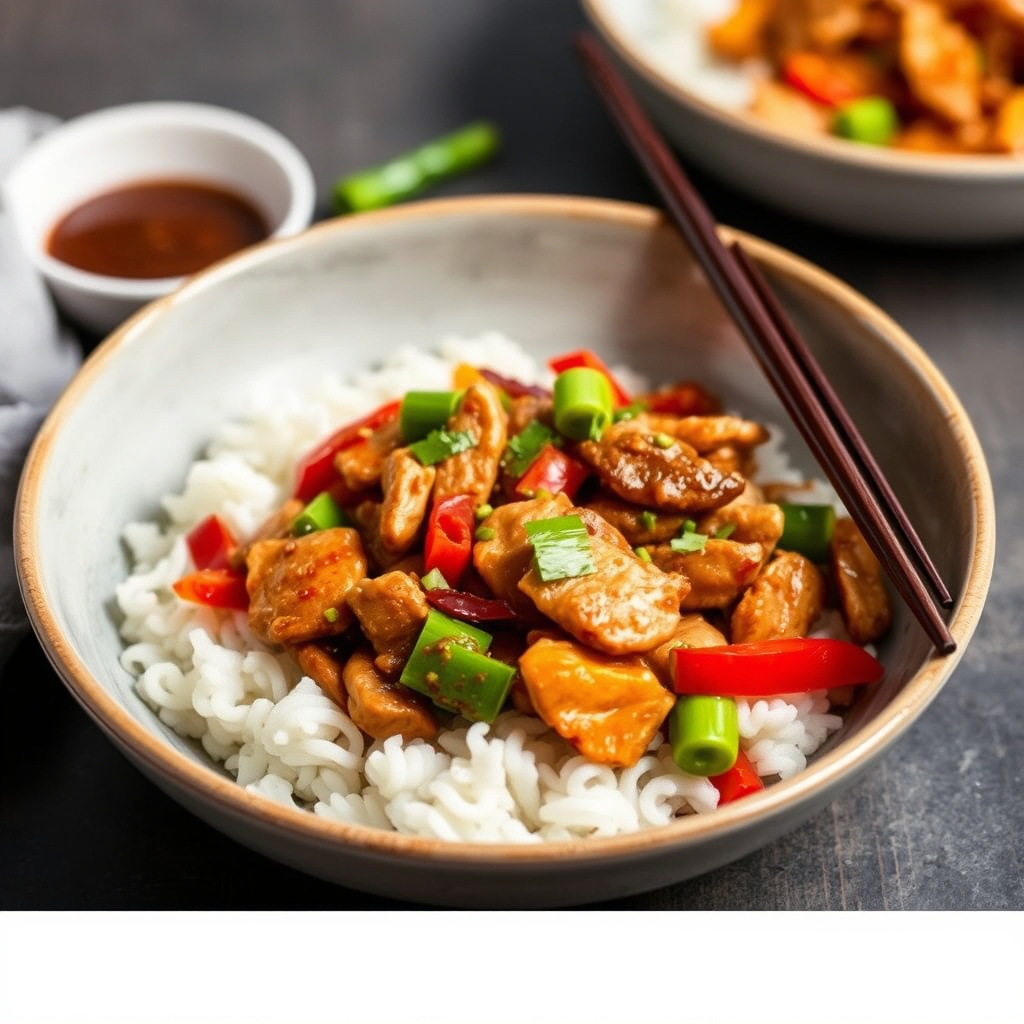 Kung Pao kalkunwok