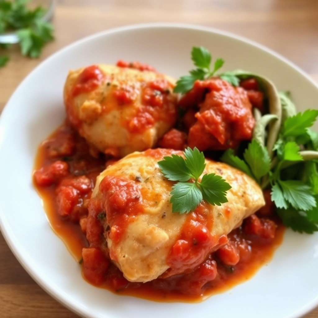 Kylling Cacciatore