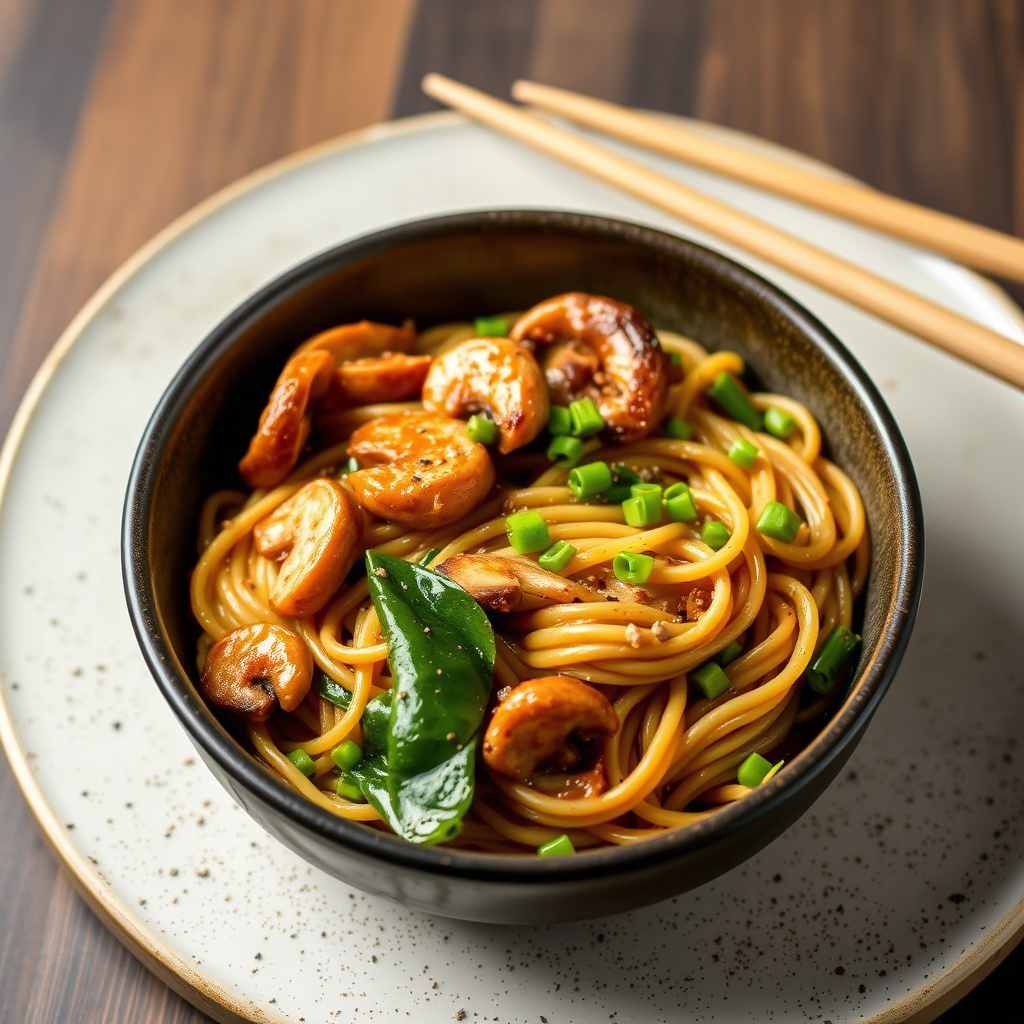 Kylling Lo Mein