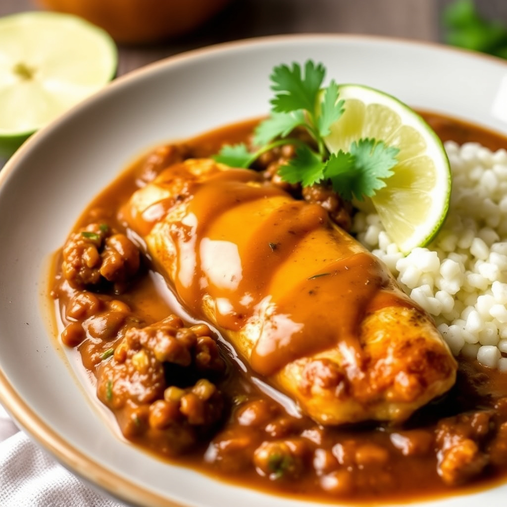 Kylling med mole poblano