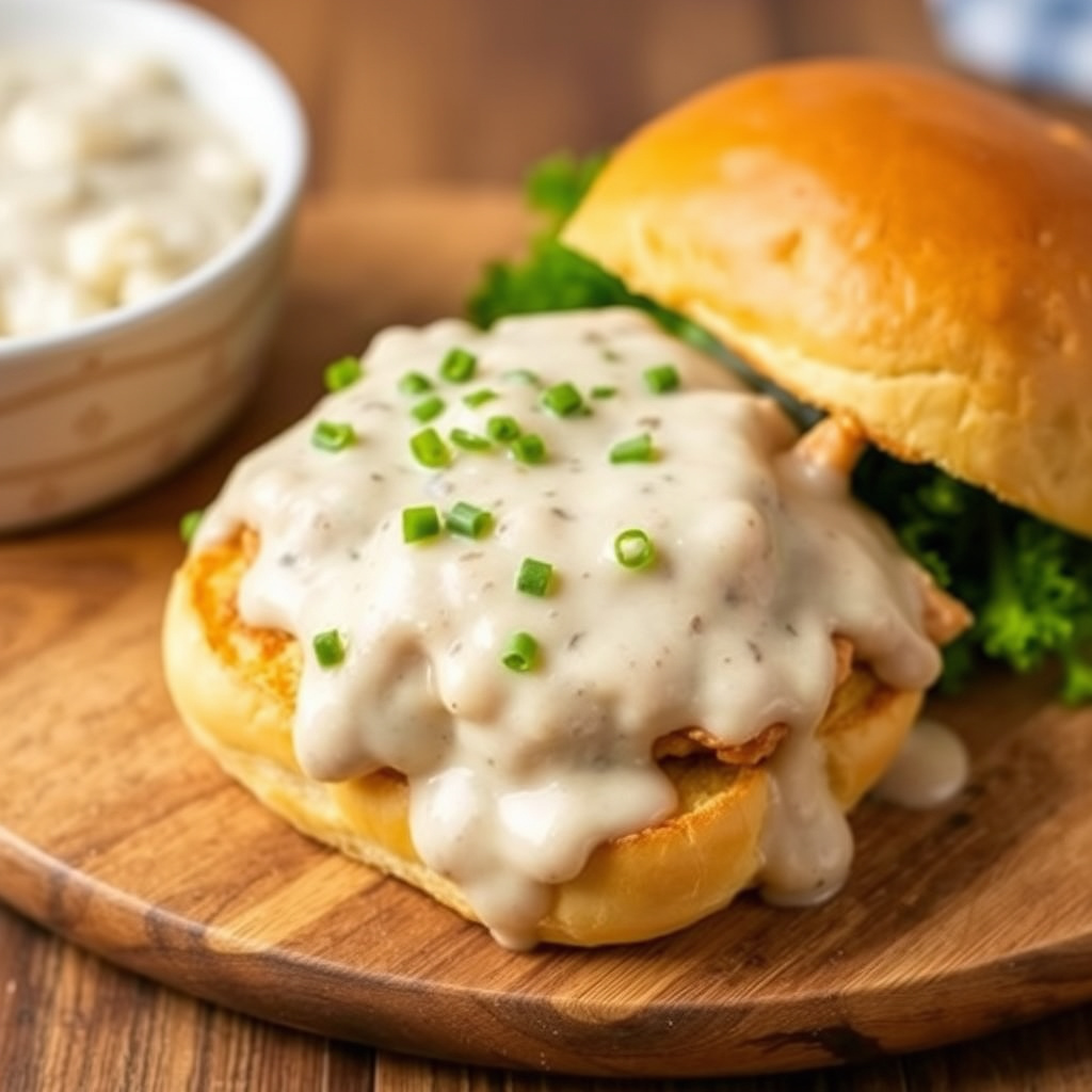 Kylling og saus
