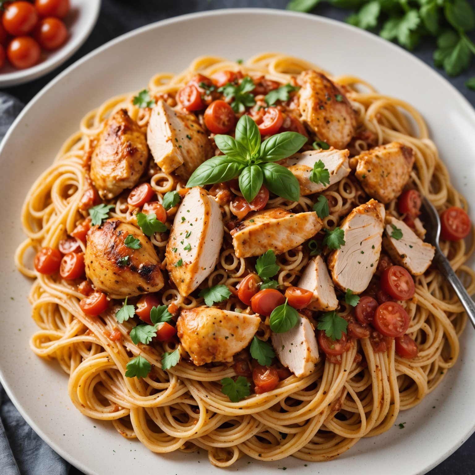 Kylling Spaghetti III