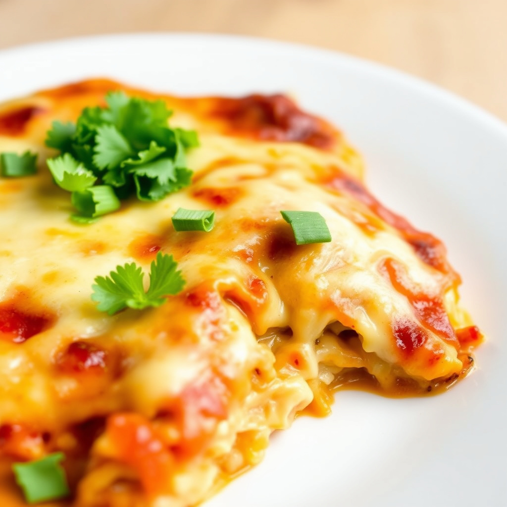 Kyllingenchilada-grateng I