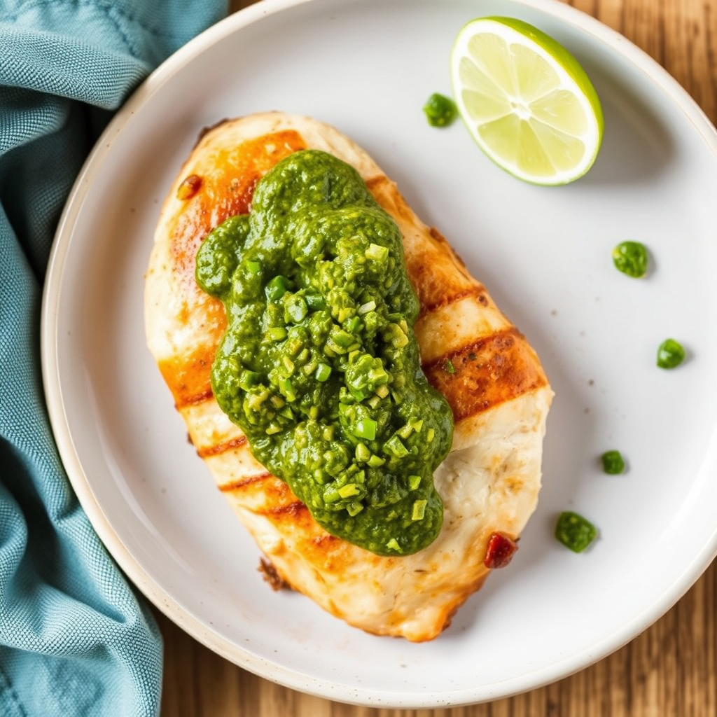 Kyllingfilet med salsa verde