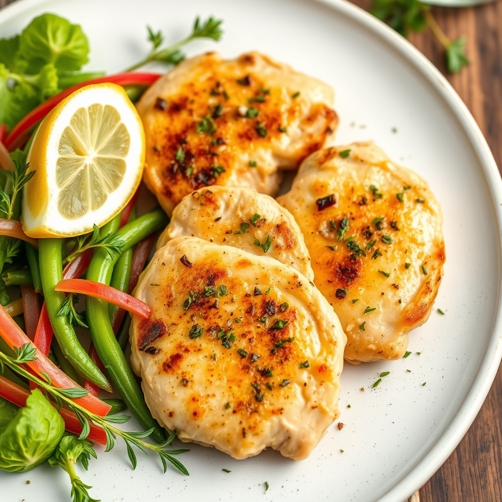 Kyllingfileter med urter