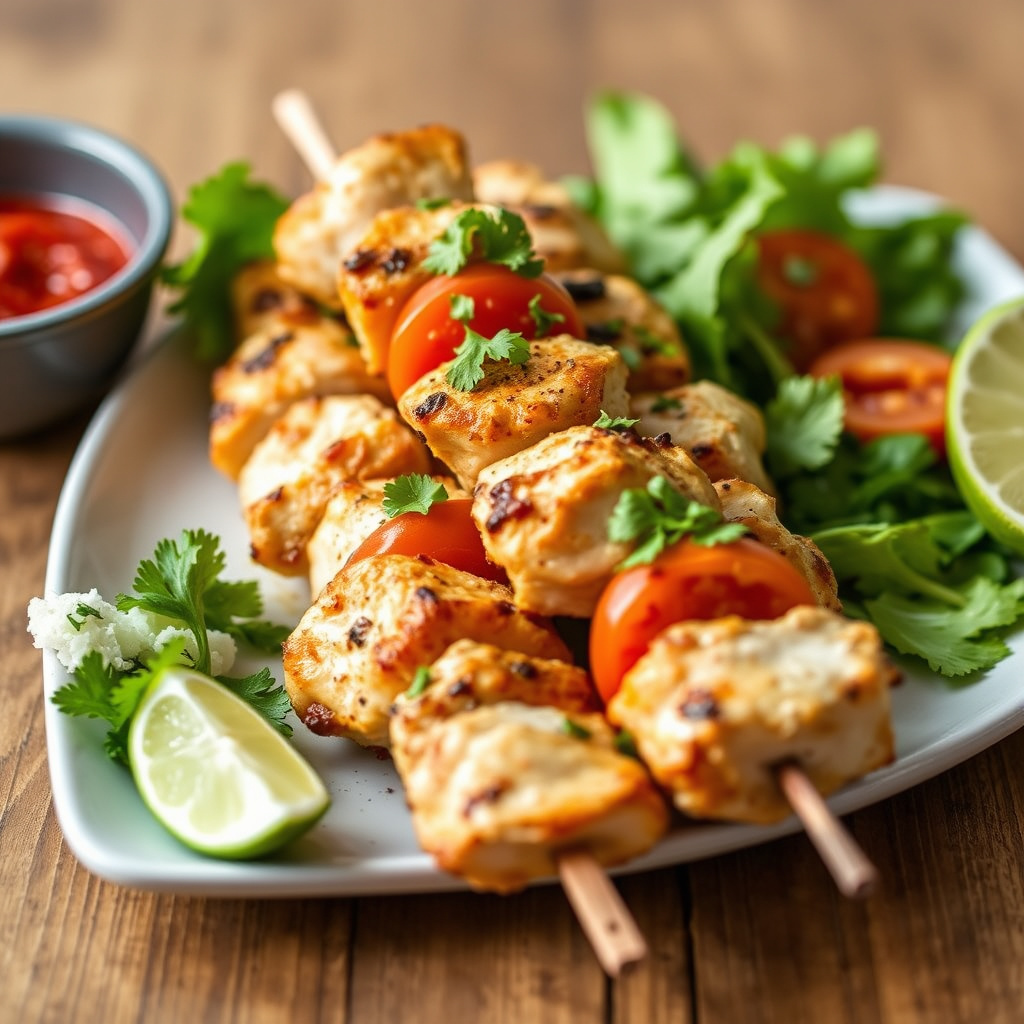 Kyllingkebab Mexicana