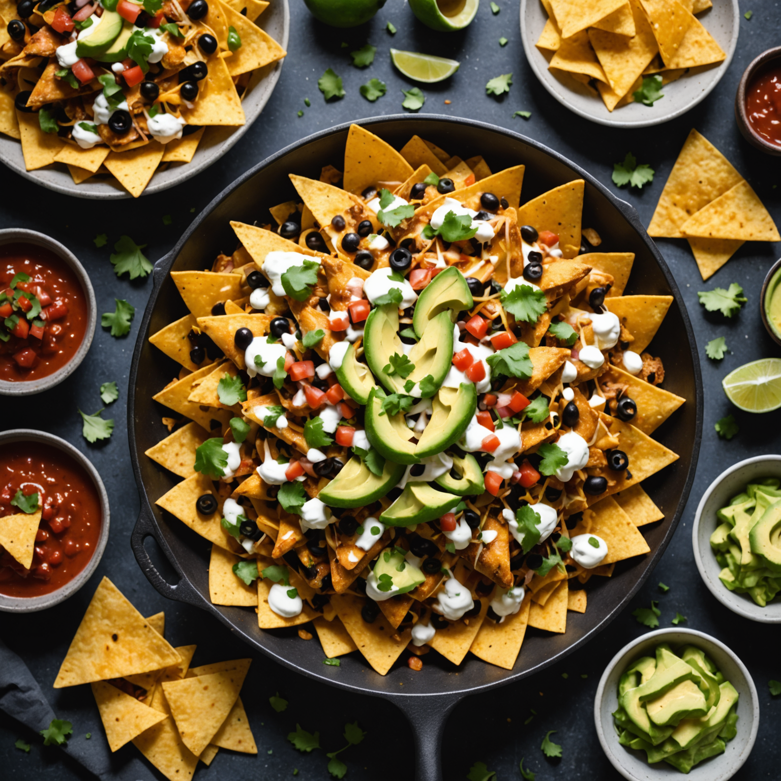 Kyllingnachos