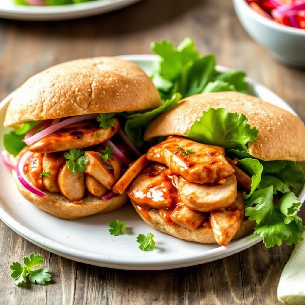 Kyllingsatay-salat-smørbrød