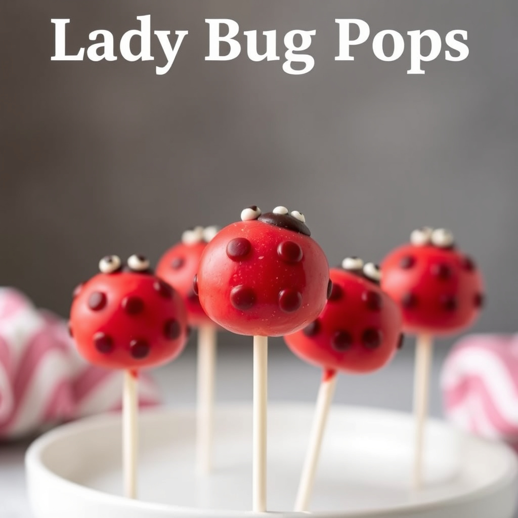 Lady Bug Pops