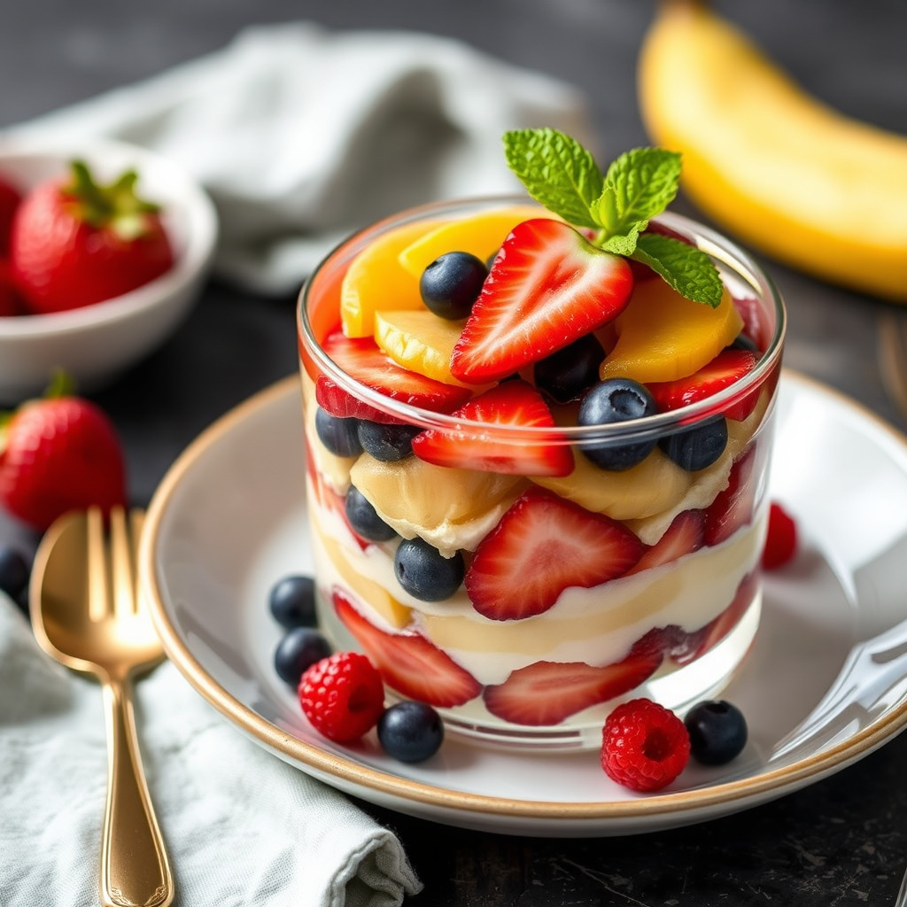 Lagvis fruktdessert