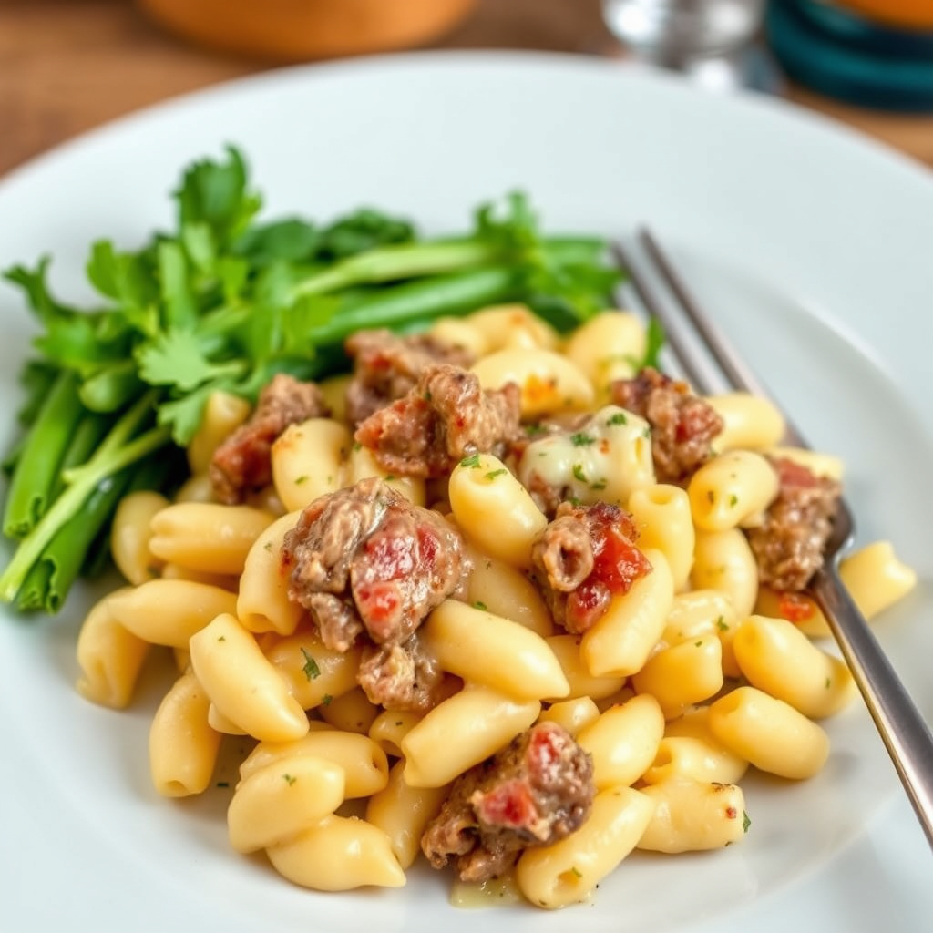 Lamb Mac and Cheese