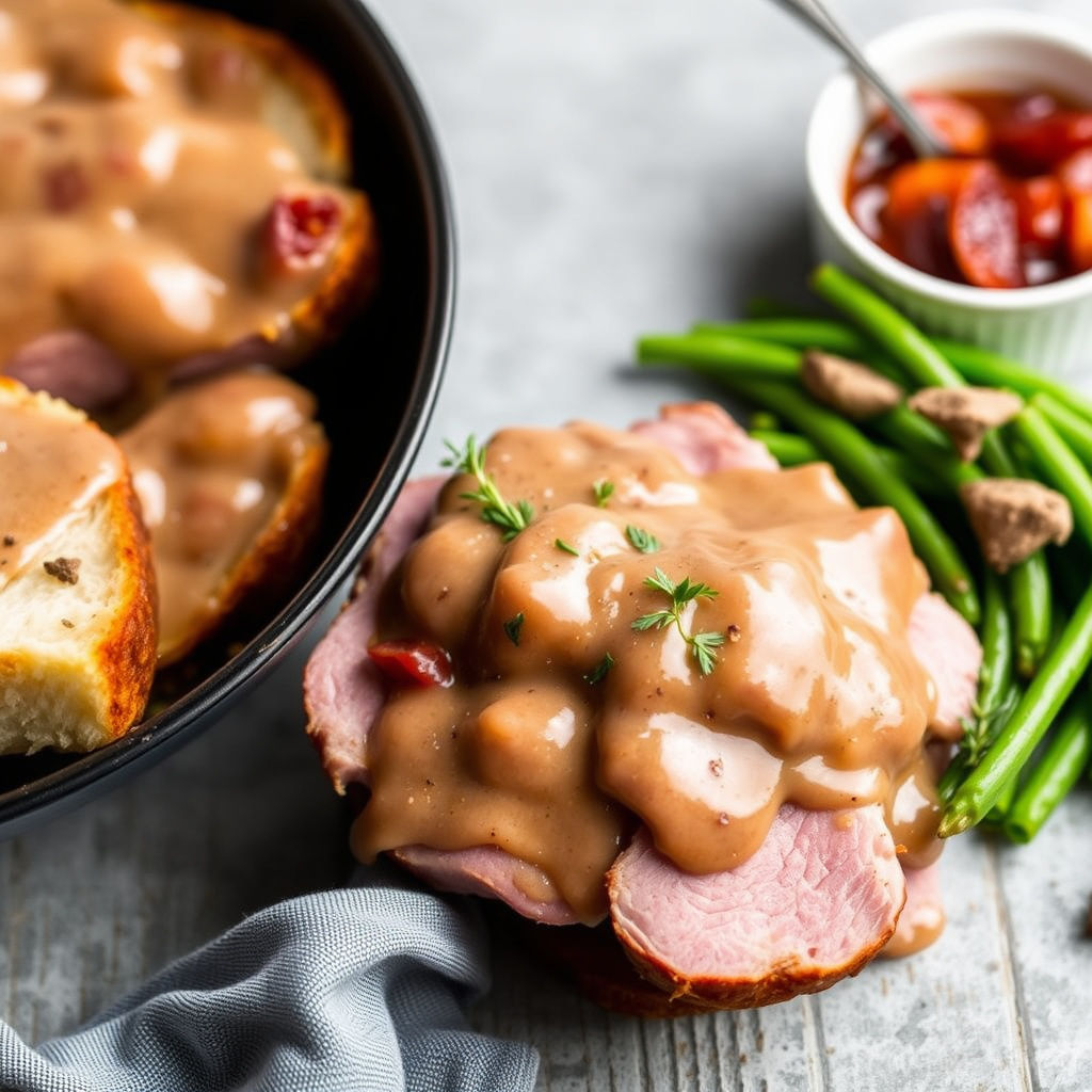 Landskinke med kaffesjy