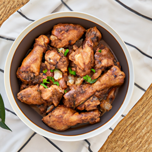 Langtidskokt Adobo-kylling