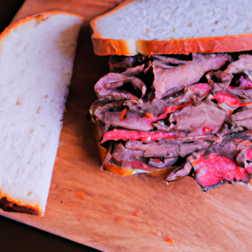 Langtidskokt corned beef til smørbrød
