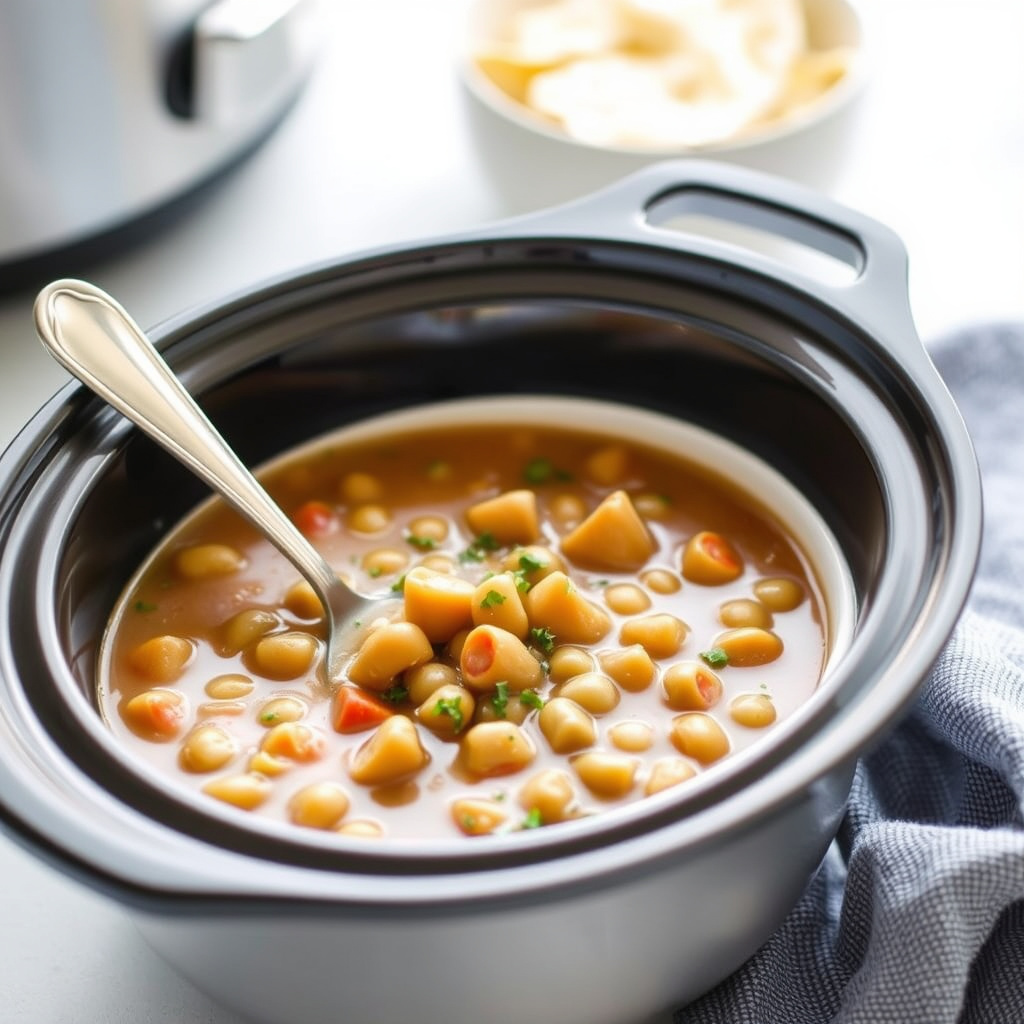 Langtidskokt ertersuppe