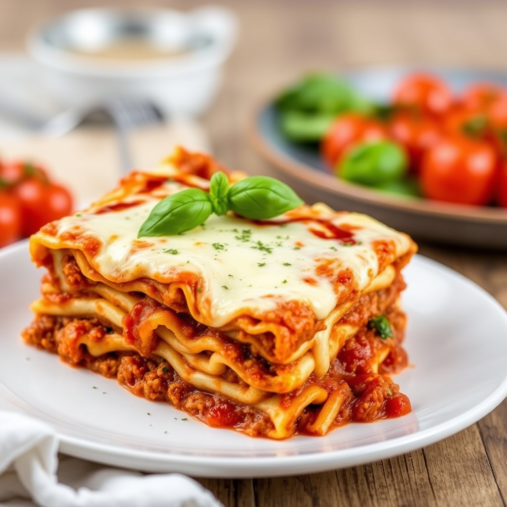 Klassisk Lasagne Bolognese